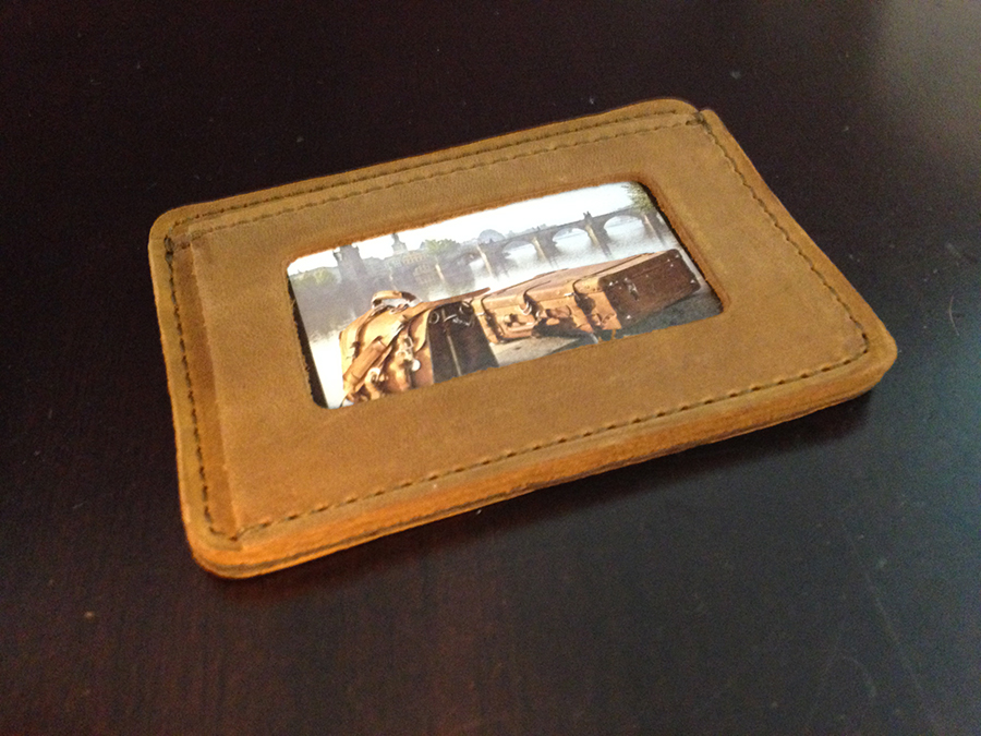 Saddleback Leather Wallet Side One